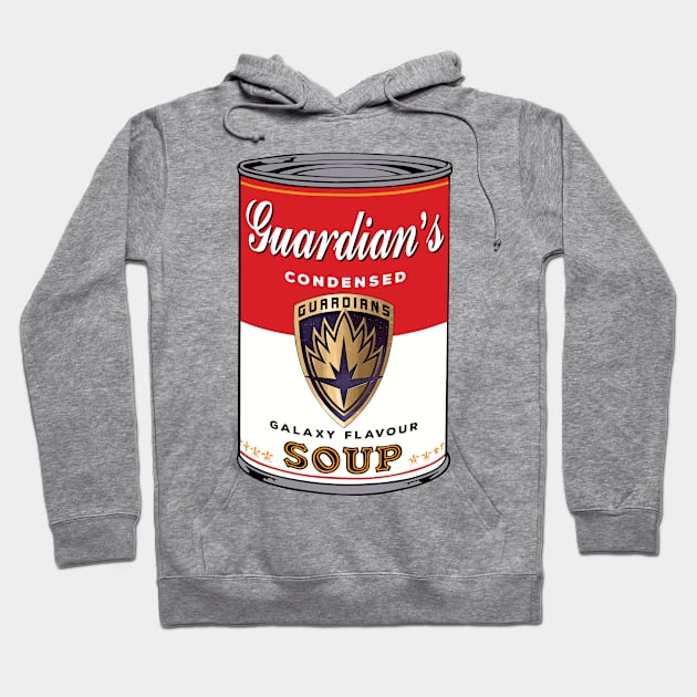 Guardians Of The Galaxy Soup Warhol Hoodie by Rebus28